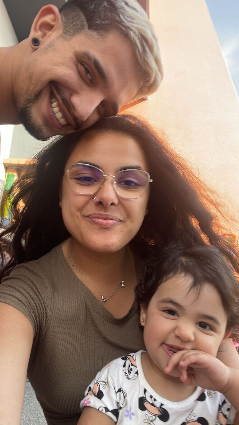 Spending time with little Alicia!