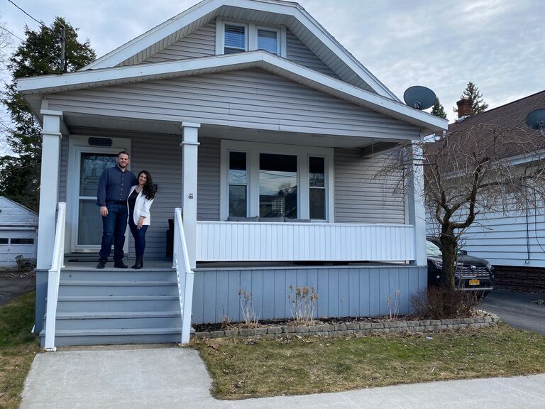We bought our first home