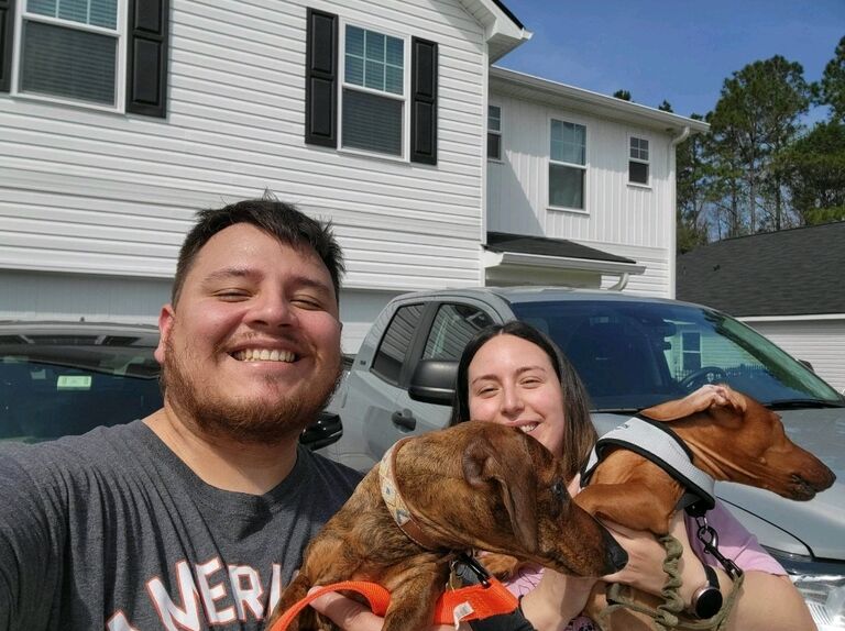 Purchased our first home.
Brunswick, GA.