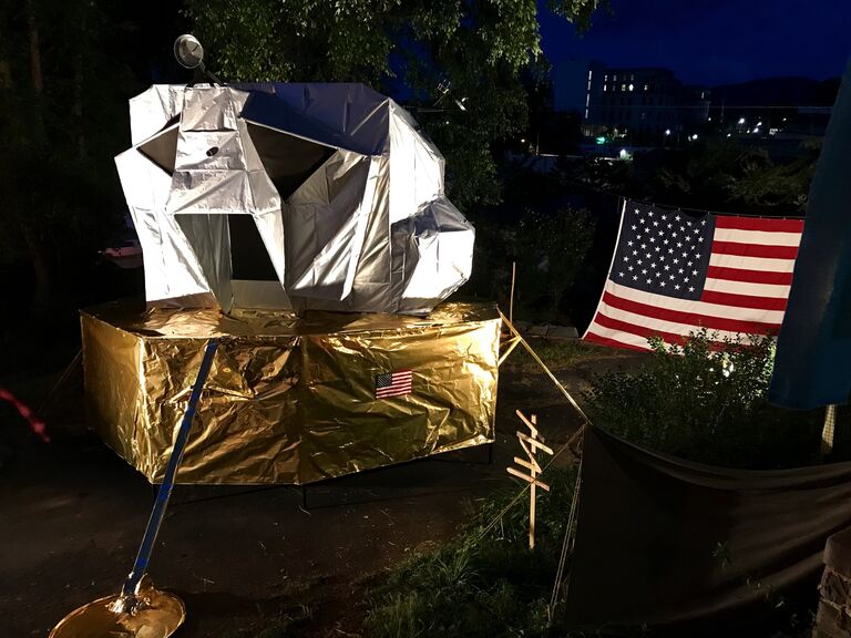 It was during the Summer of 2019 when Jeremy started hosting themed parties at his historic home, The Waynesville Conservatory.  The most notorious of which was the 50th Anniversary of the Moon Landing.  It was "the" summer event, and it seemed everyone was in attendance.  The waitresses at Kobe, to whom Jeremy had become quite close, finally convinced their manager Julie to come out with them for a night of celebration.  This was the first time Julie attended one of Jeremy's events, and her first time at the Conservatory.