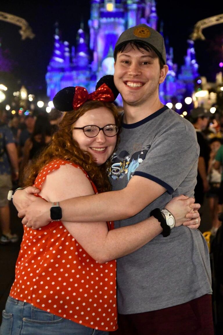 Our first vacation together, to Walt Disney World!