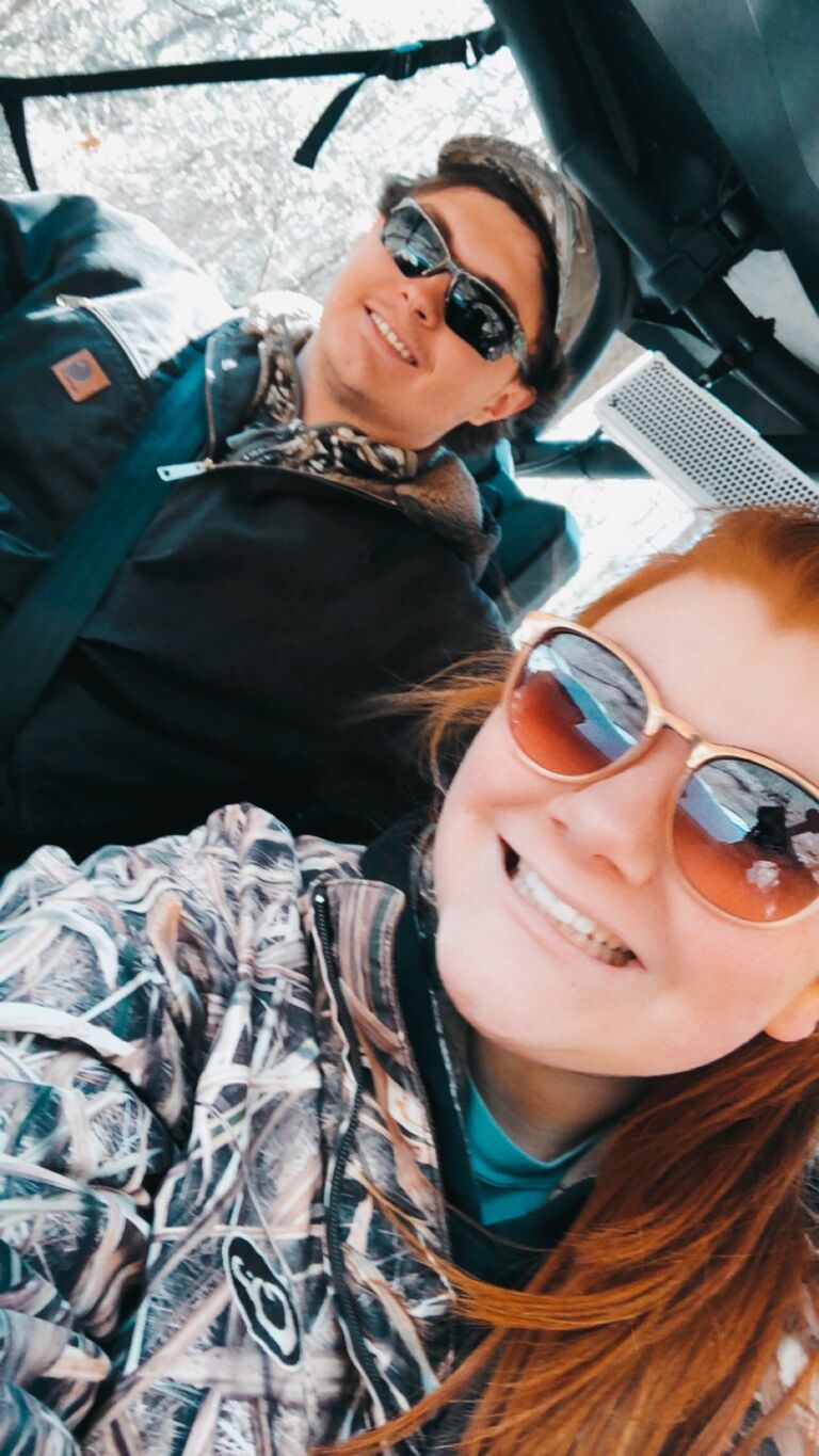 After meeting, Blake and Whitley hit it off and began hanging out every weekend together. They enjoyed riding the Canam and enjoyed each other's presence. While some think opposites do not belong together, these two sure have cracked the code. 