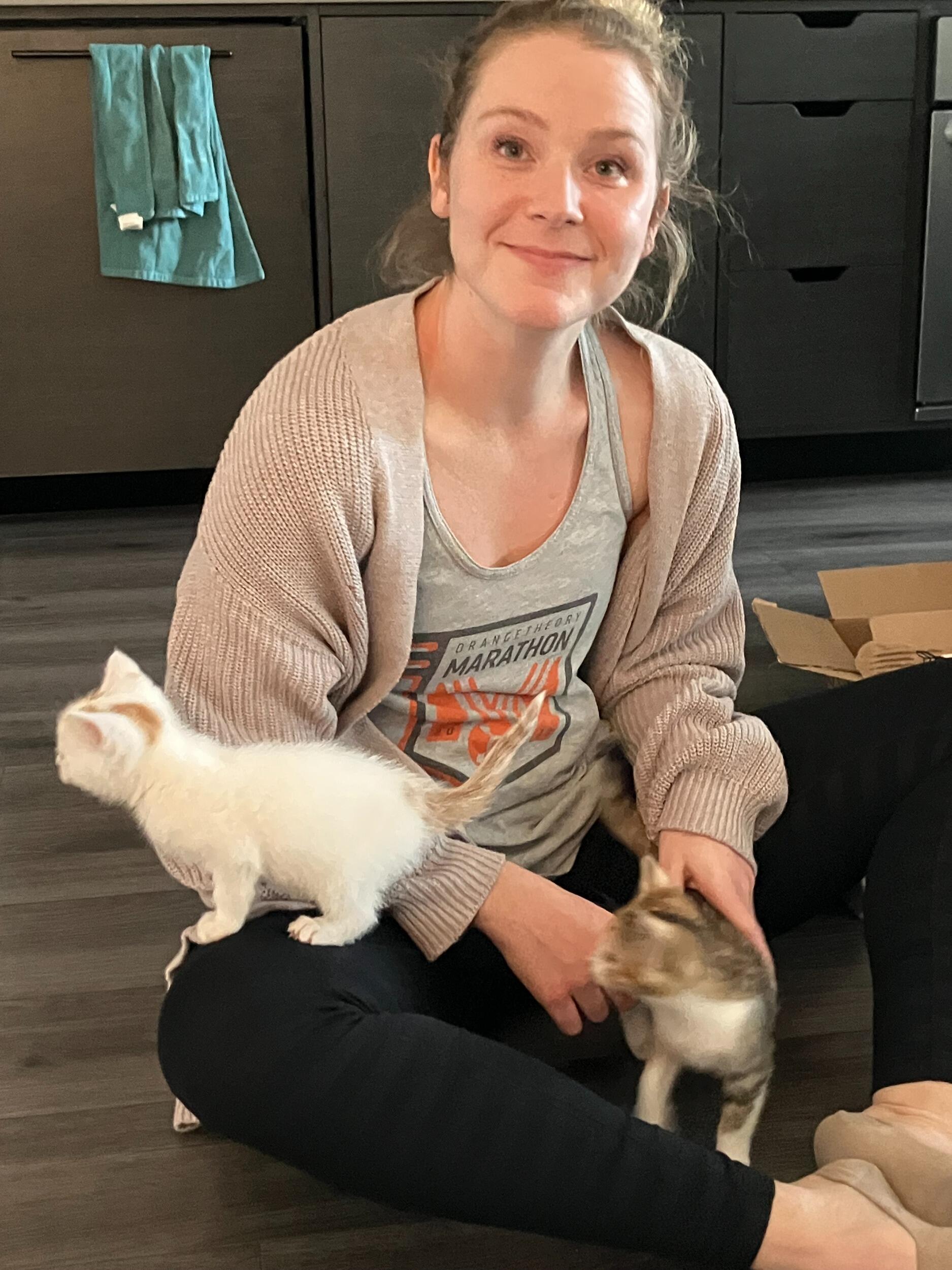 Fostered some kittens, to get cats out of our system so we could get a dog.