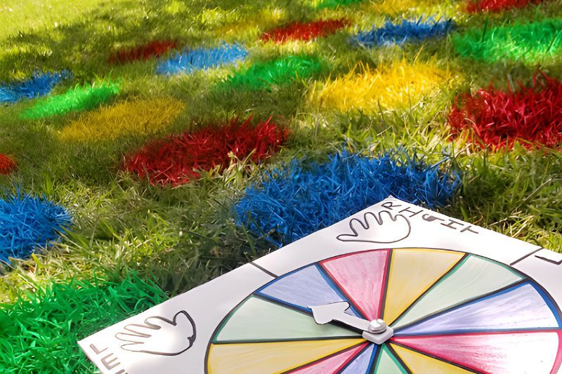 summer party ideas - lawn Twister