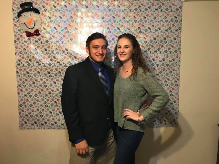 We met at one of Joe's fraternity parties through a mutual friend. Our paths crossed many times prior to this meeting but never enough for us to get to know each other.