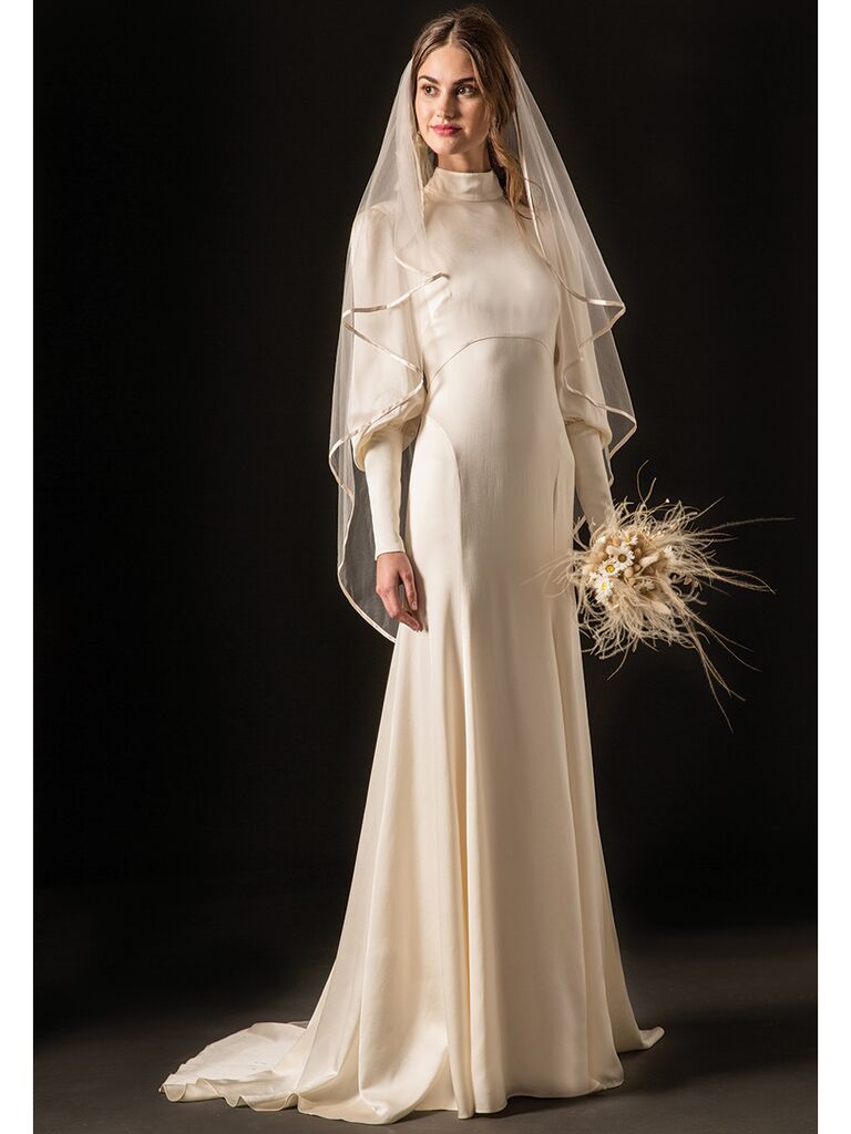 retro bridal gowns