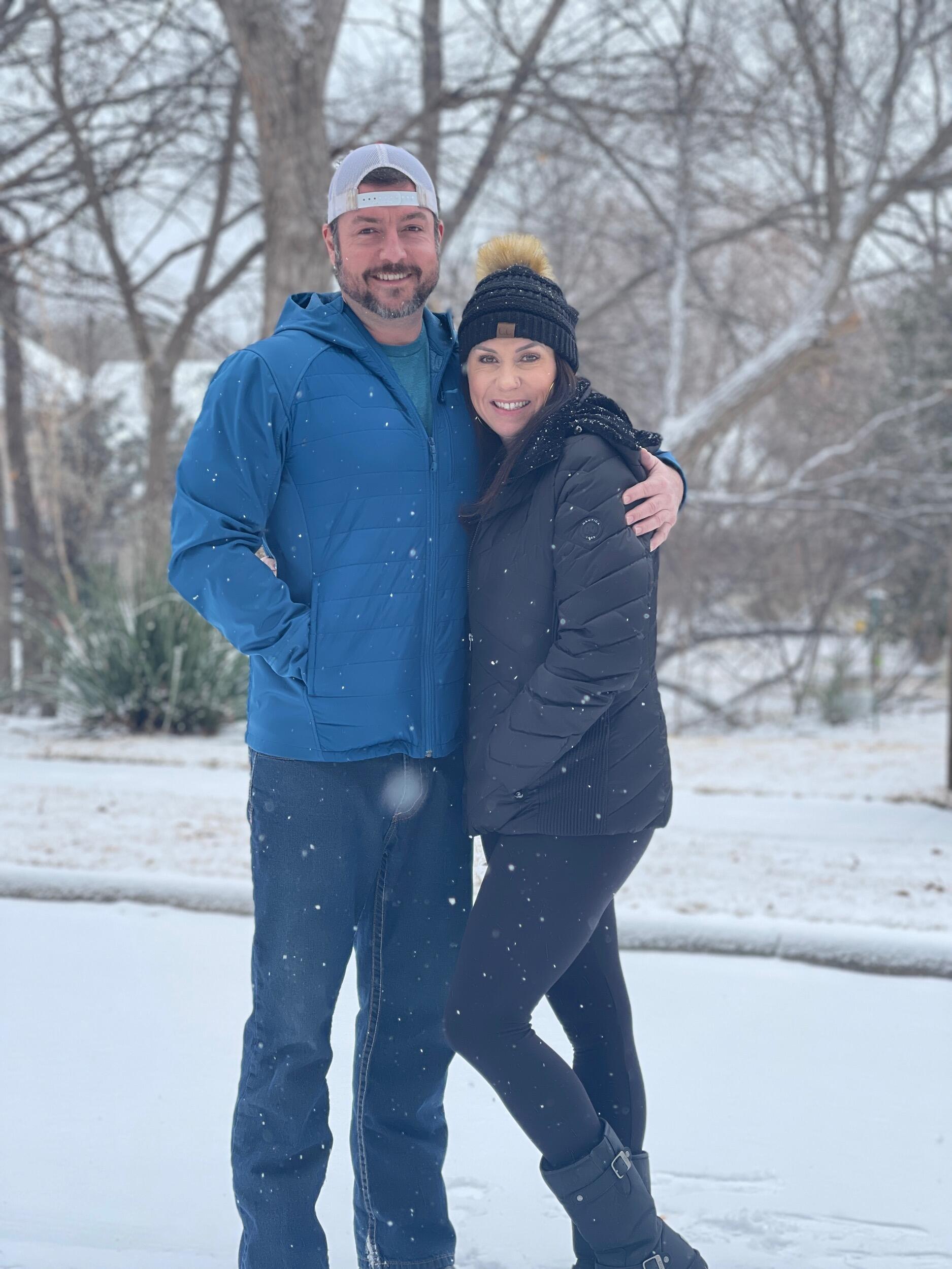 Our first Texas snow storm