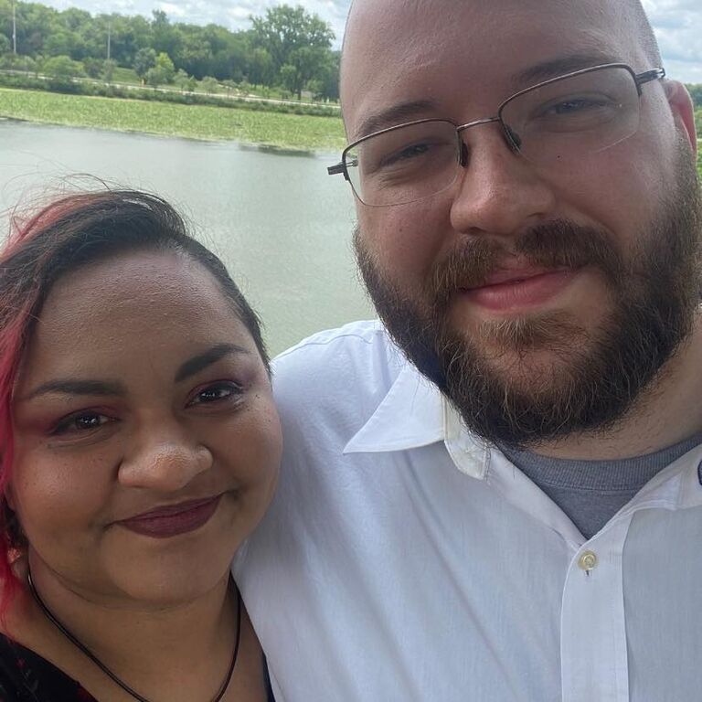 Marissa and Ricky upgraded to a larger apartment in East Dundee.