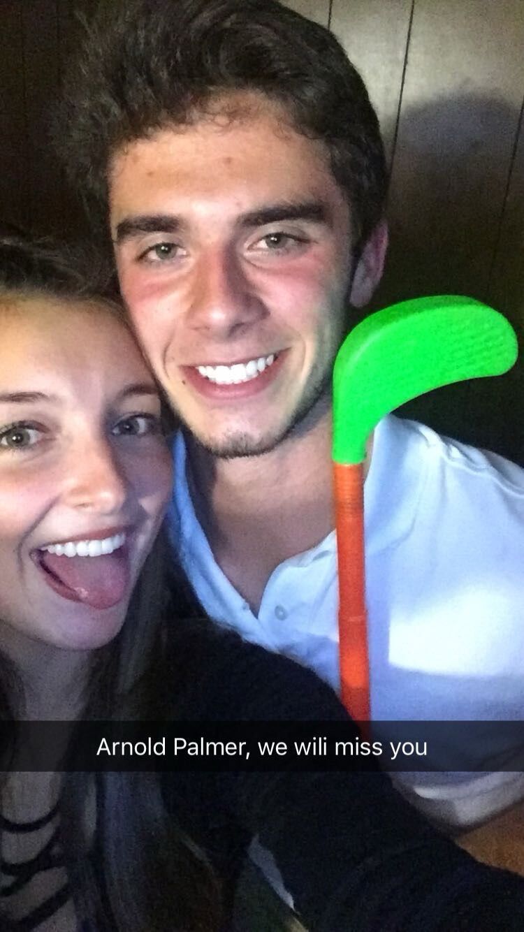 Our first photo together