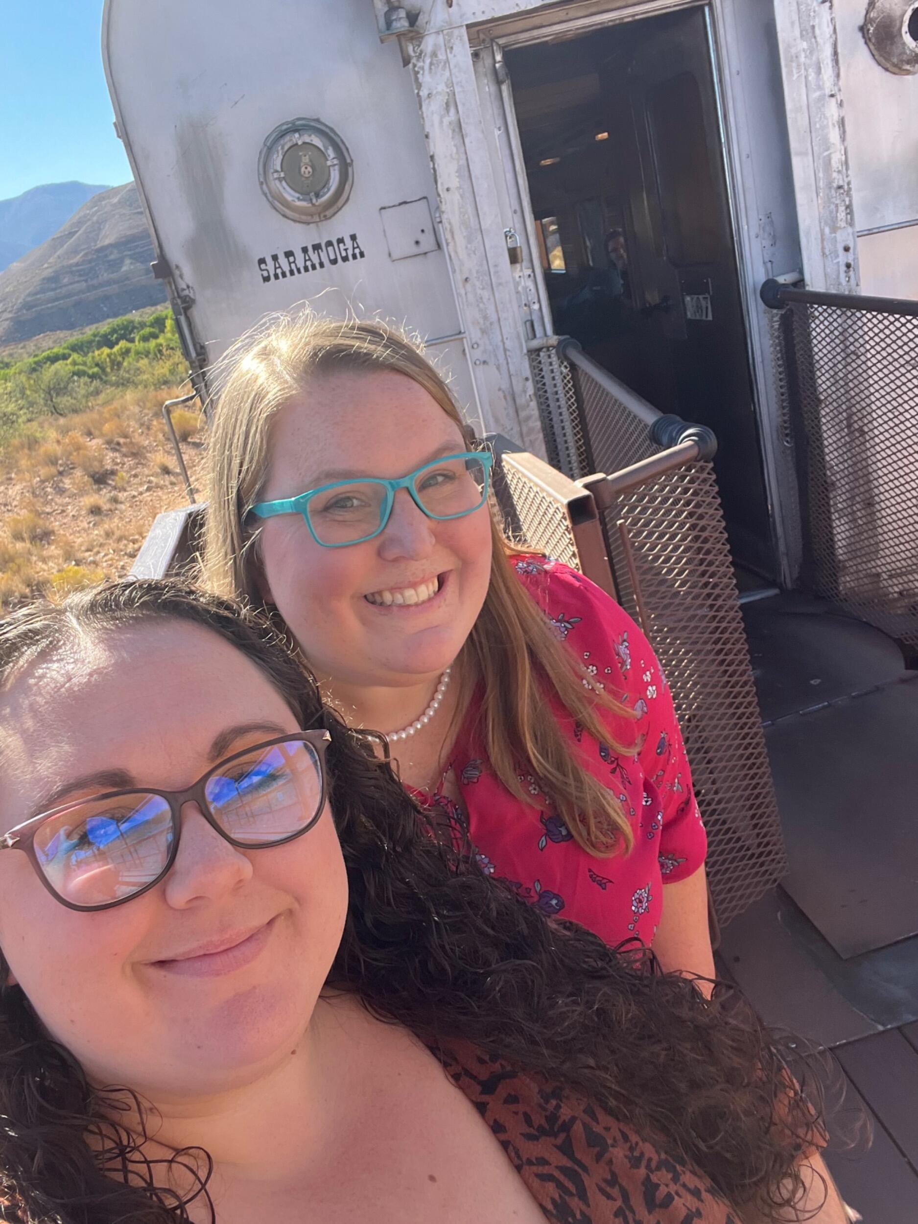 A train ride in the canyons