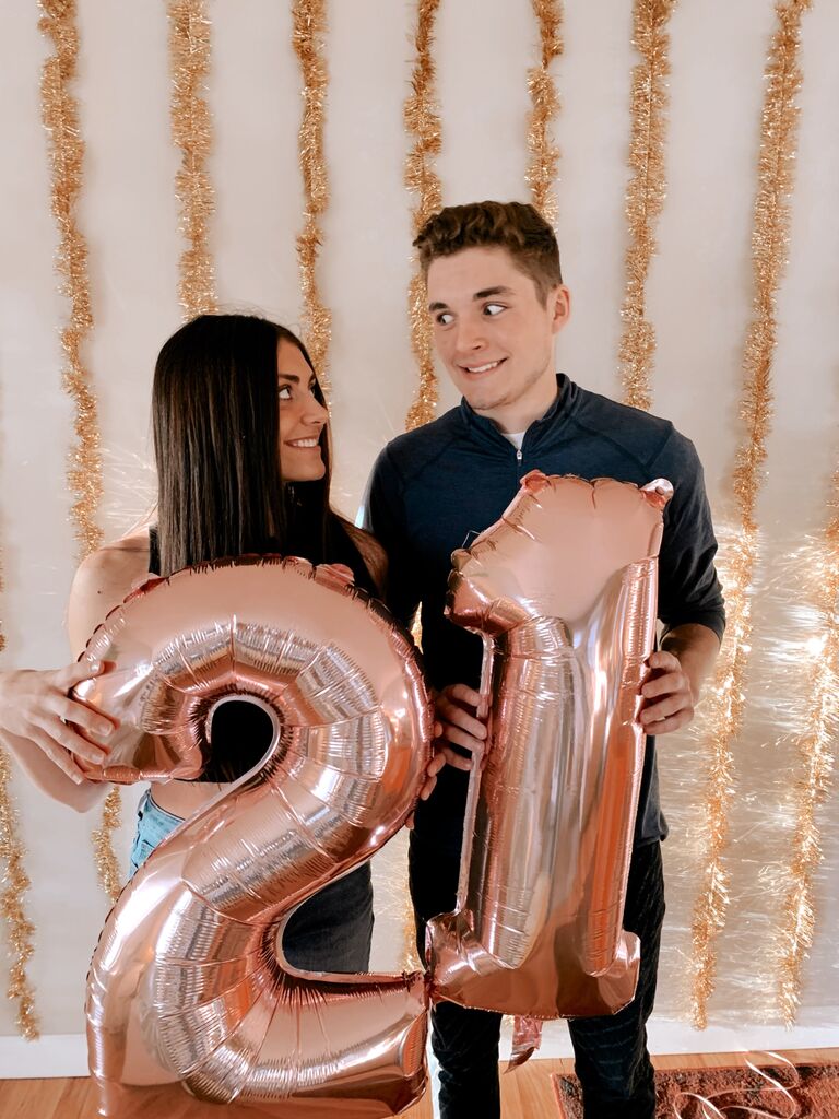 Allison turned 21 and Kobey got to celebrate it with her. 