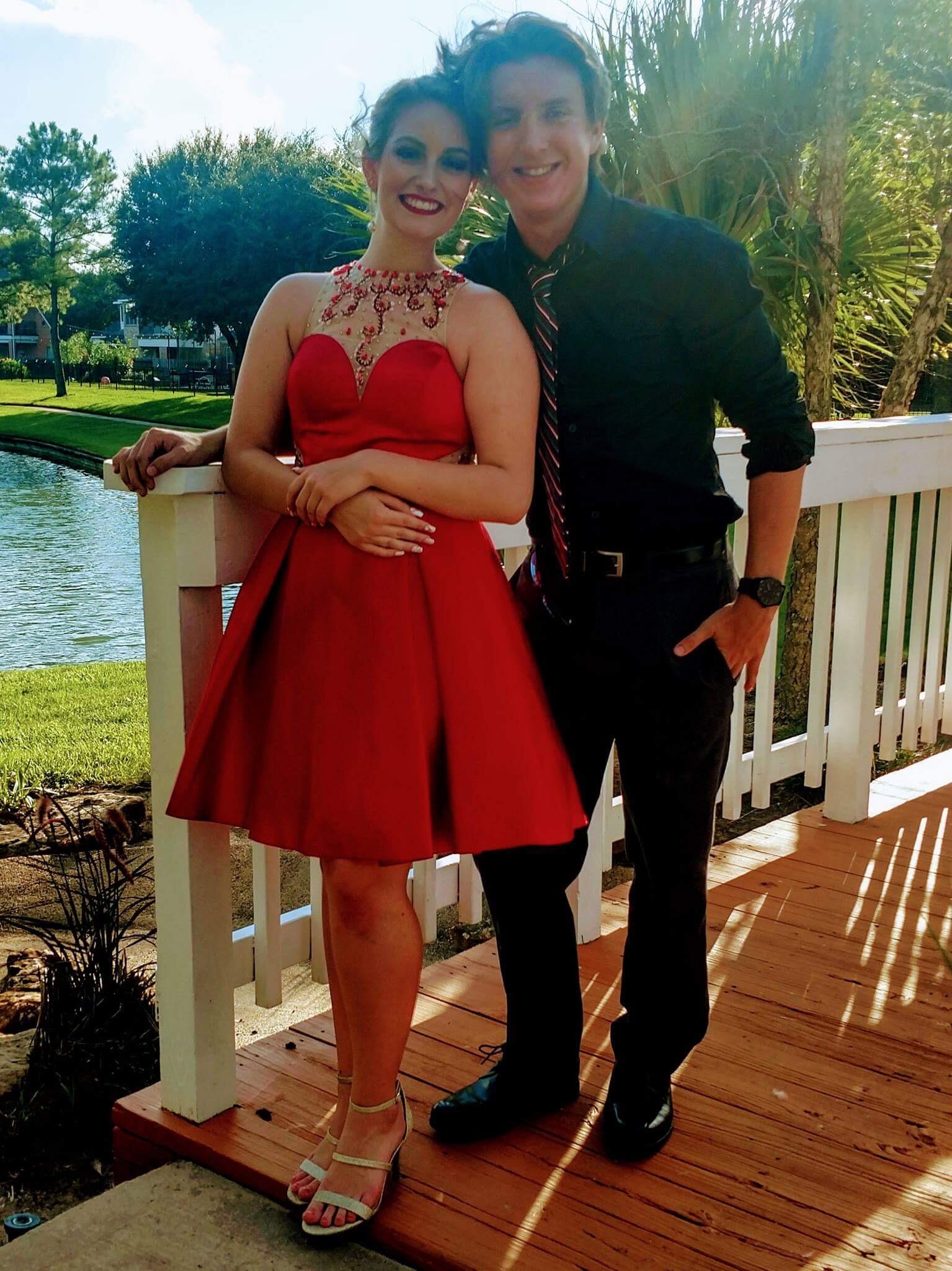 Cole and Paige's first homecoming together.