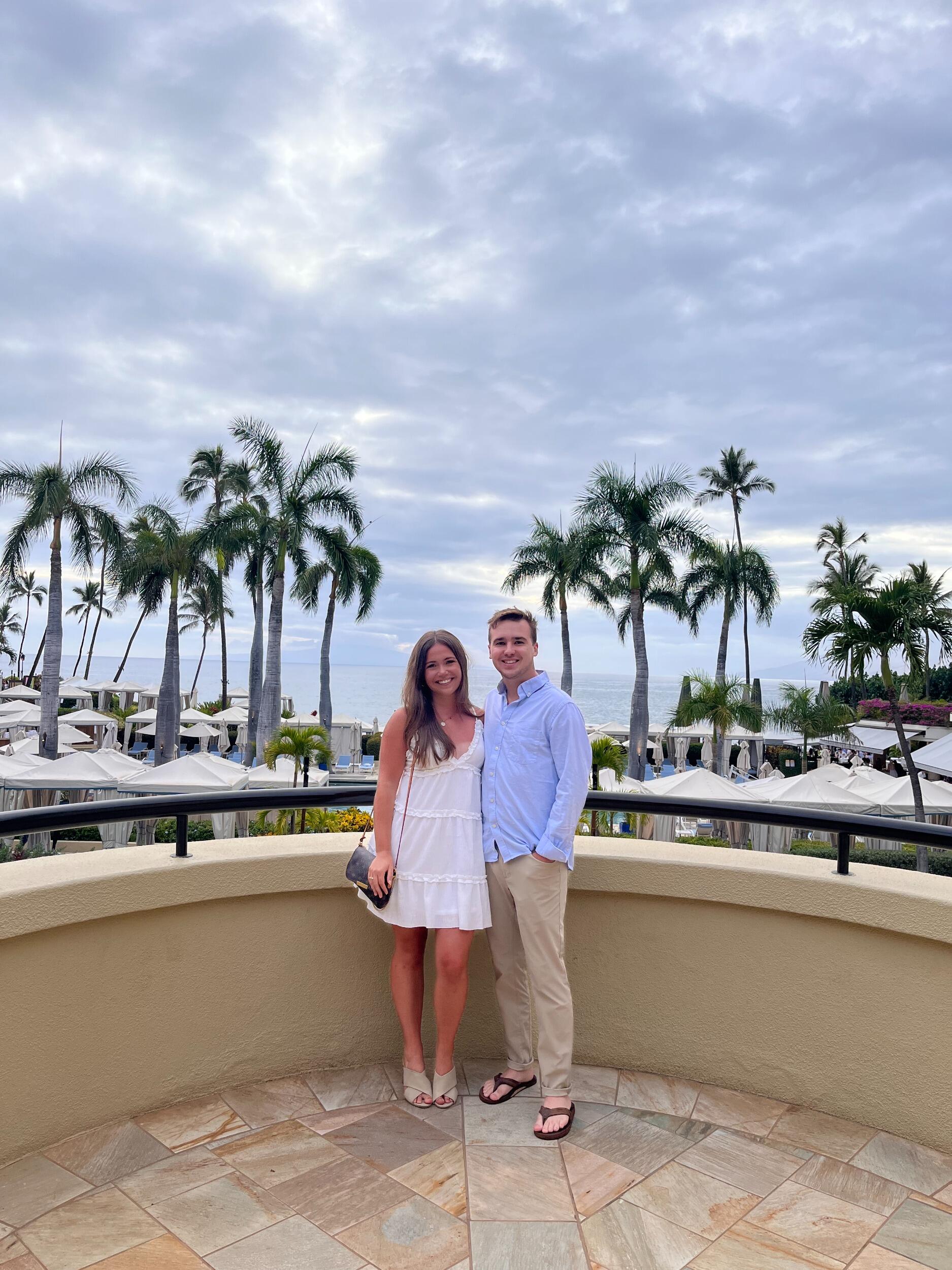 Lane + Spencer's first solo vacation, spending a week in Maui, Hawaii after college graduation.