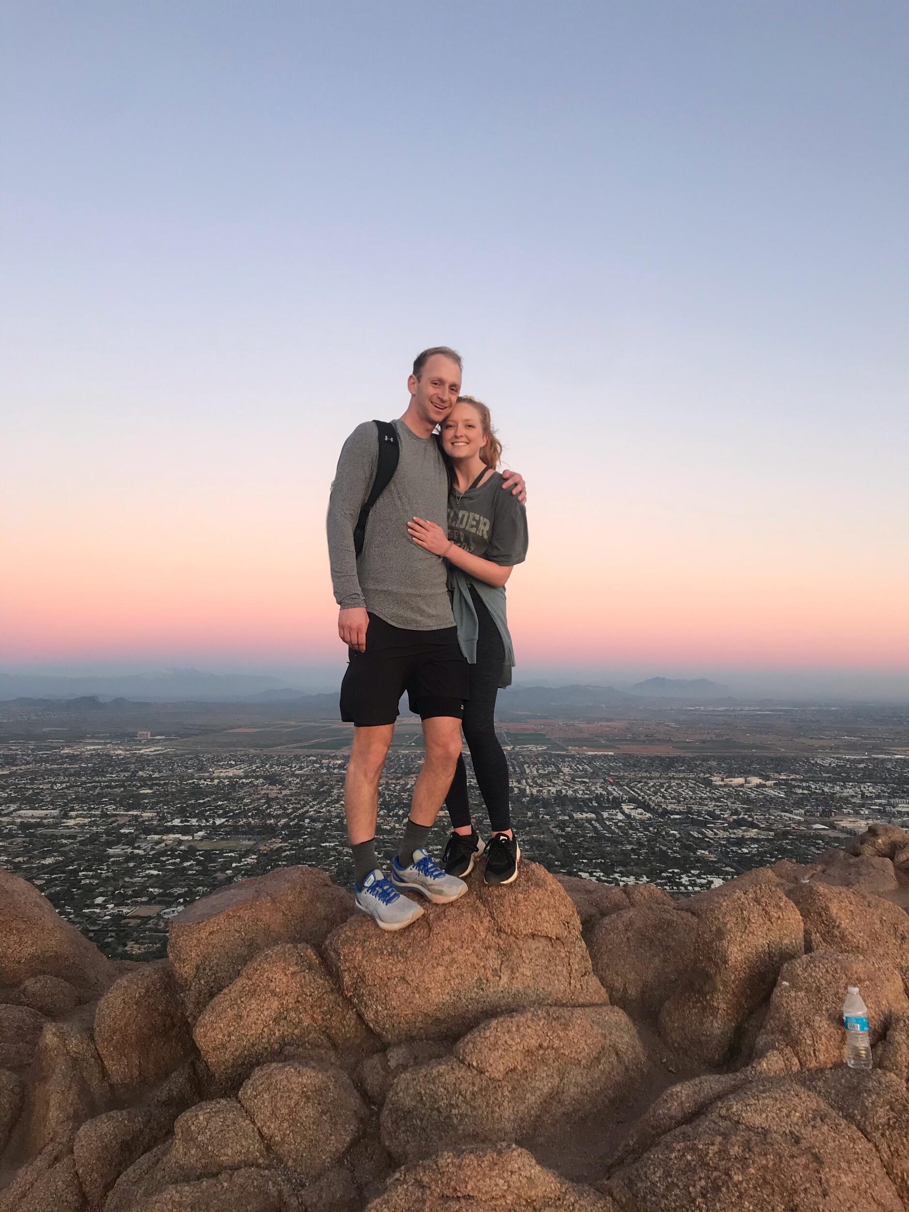 Taylor's first time meeting Zach's family and visiting Zach's hometown (Scottsdale, Arizona).