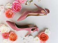 velvet wedding shoes