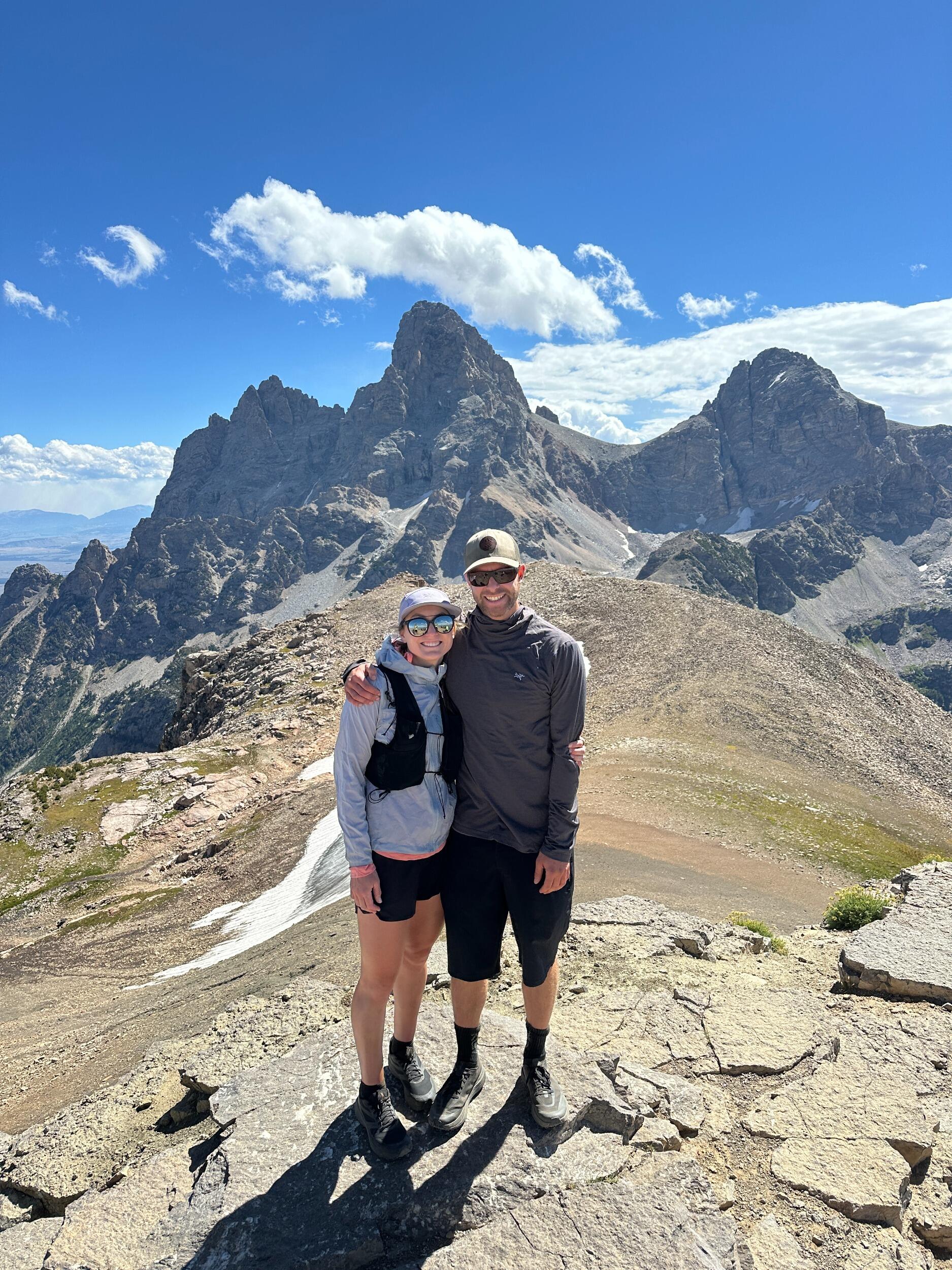 Hiking in the Tetons