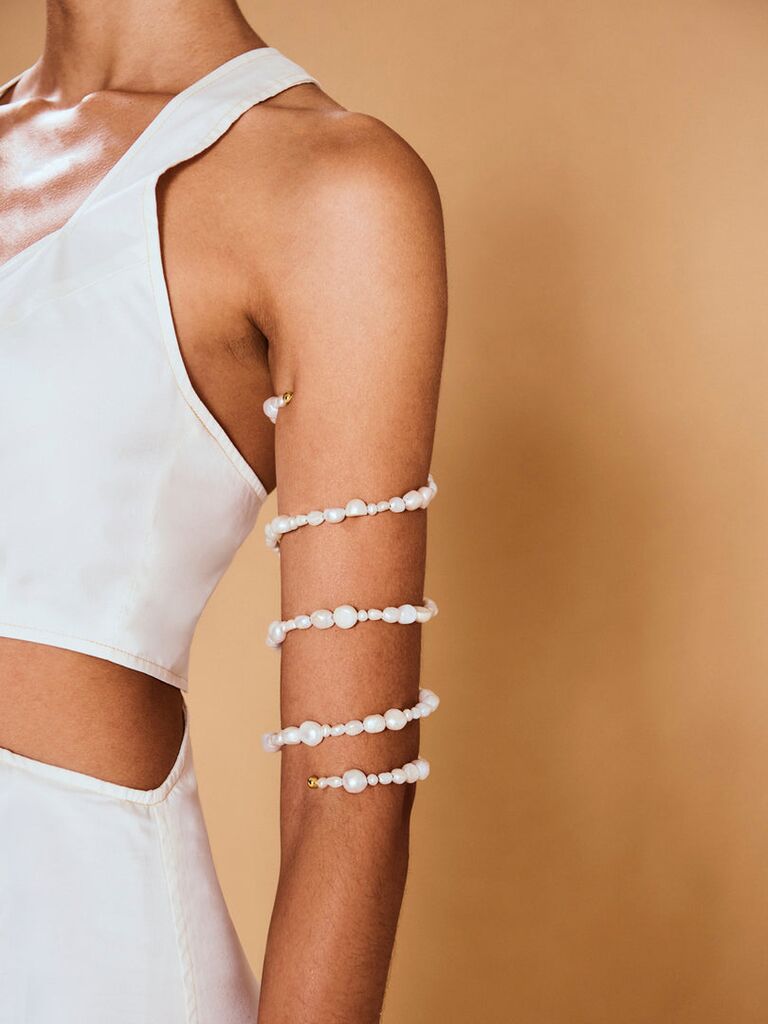 Pearl bracelet by Cult Gaia. 