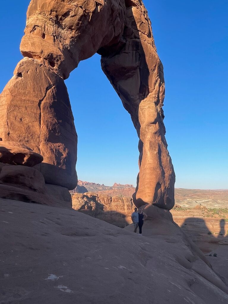 On our way out to Colorado, we made a few stops. Most notably, we stopped at Arches National Park in Moab, Utah. 
