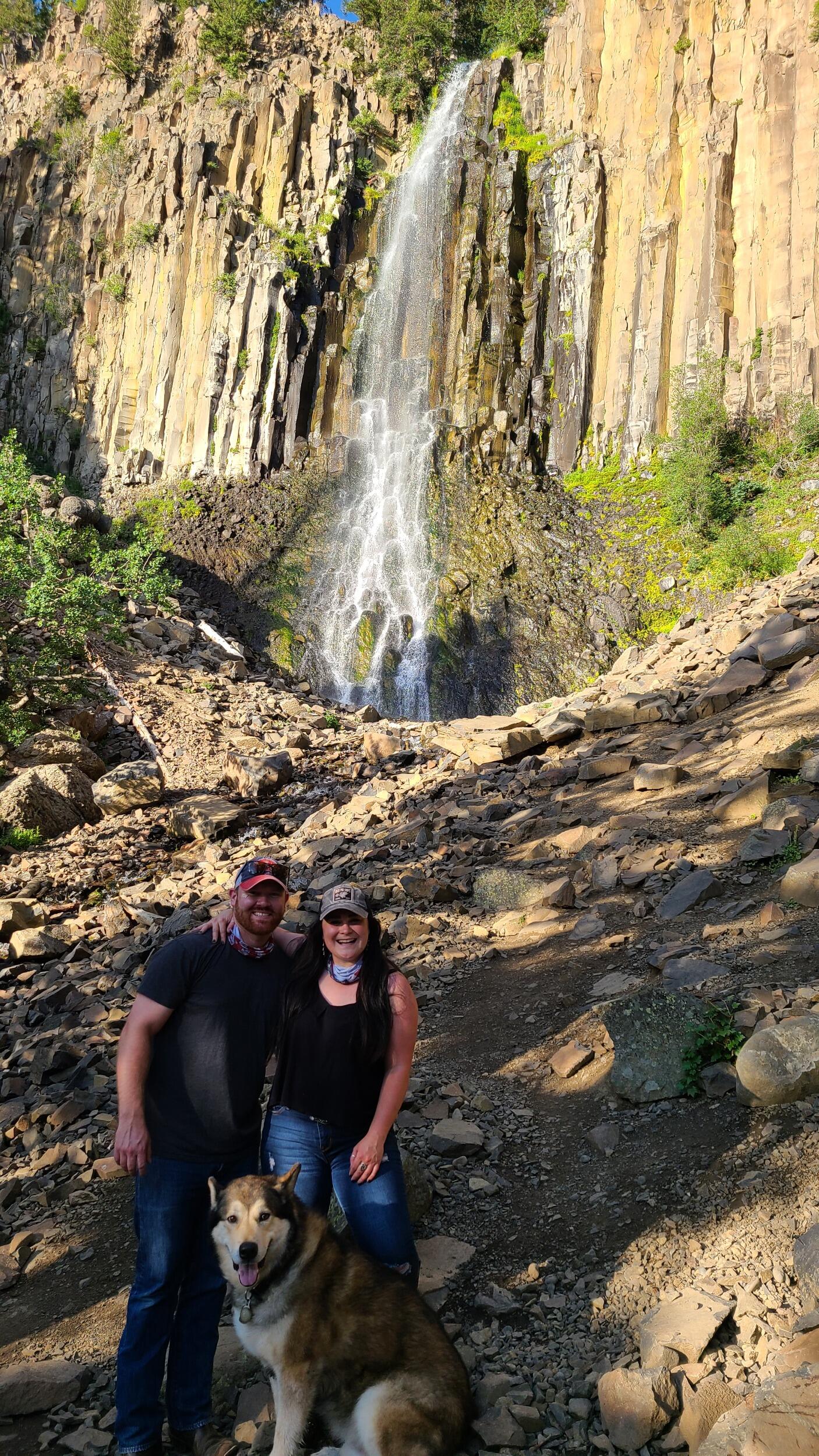 "Don't go chasing waterfalls...". That's horrible advice, they are the best and we found a beautiful one on our adventure near Bozeman.