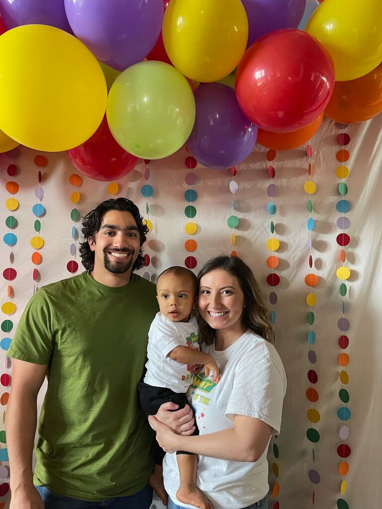Celebrated Navi's 1st birthday together!