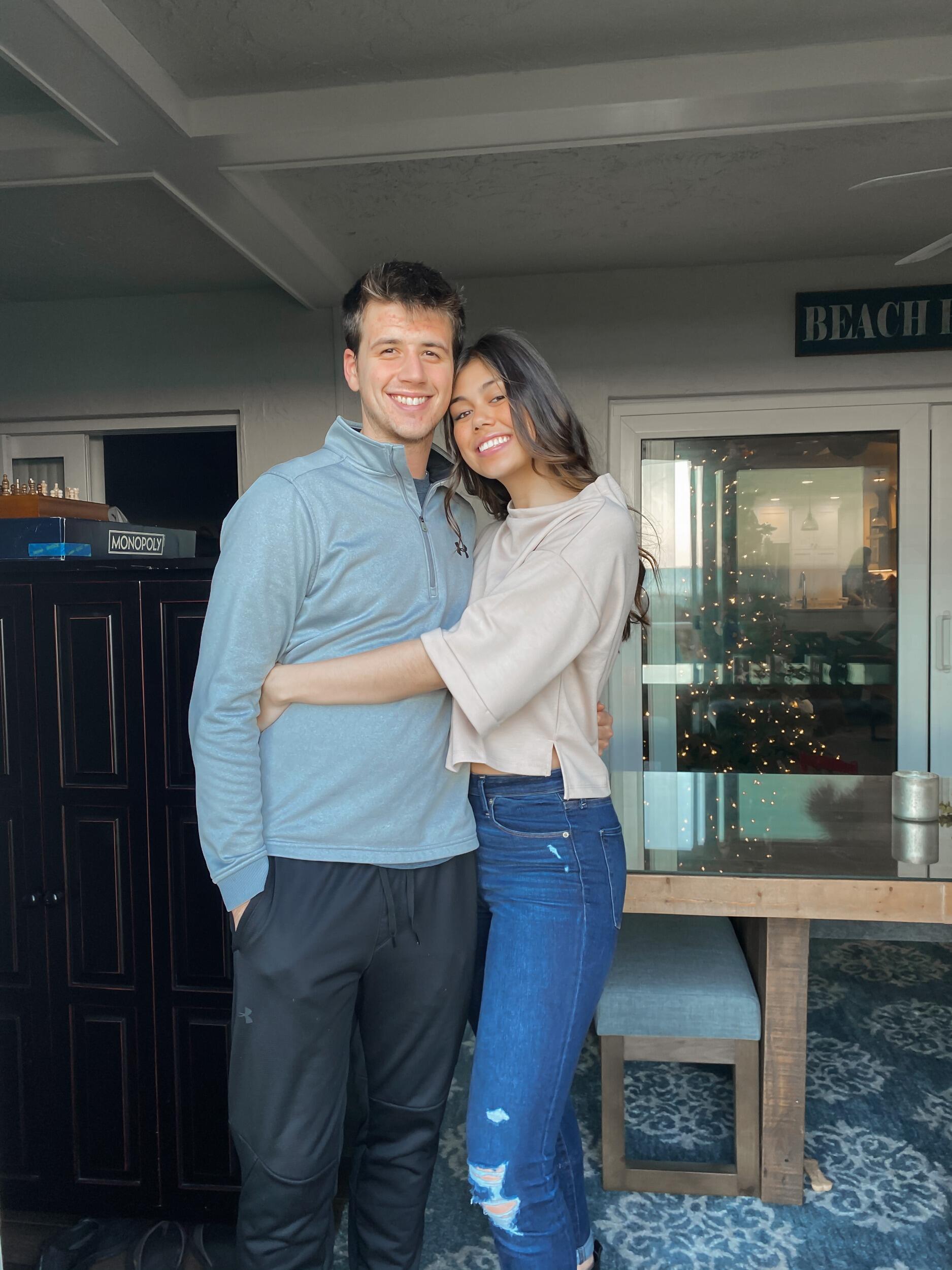 Our first Christmas that we spent together. We have only been able to spend 1 of 3 Christmas days together since we started dating, so this was such a special one for us :) 