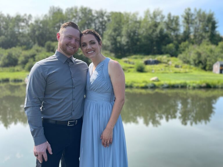 Still at the wedding... :)