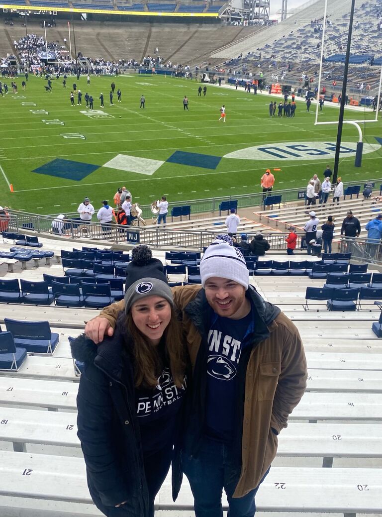 First Penn State game together aka the first 9 Overtime game in college football history.