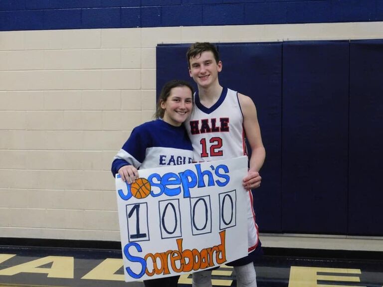 Night of Joseph's 1,000th point!
