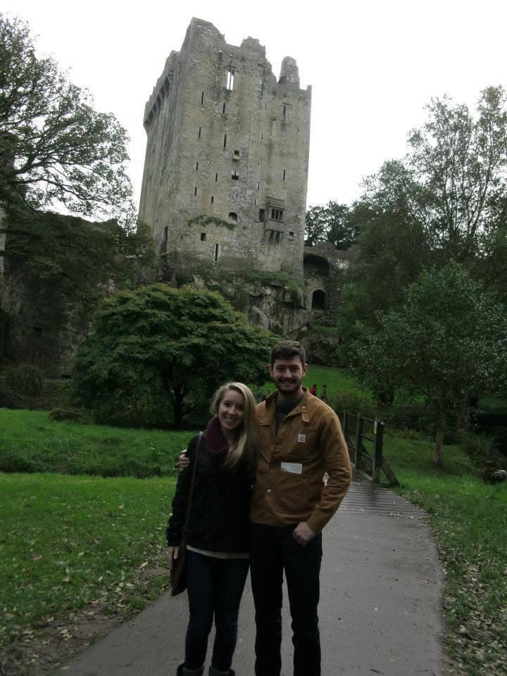 Chris flew to Ireland!