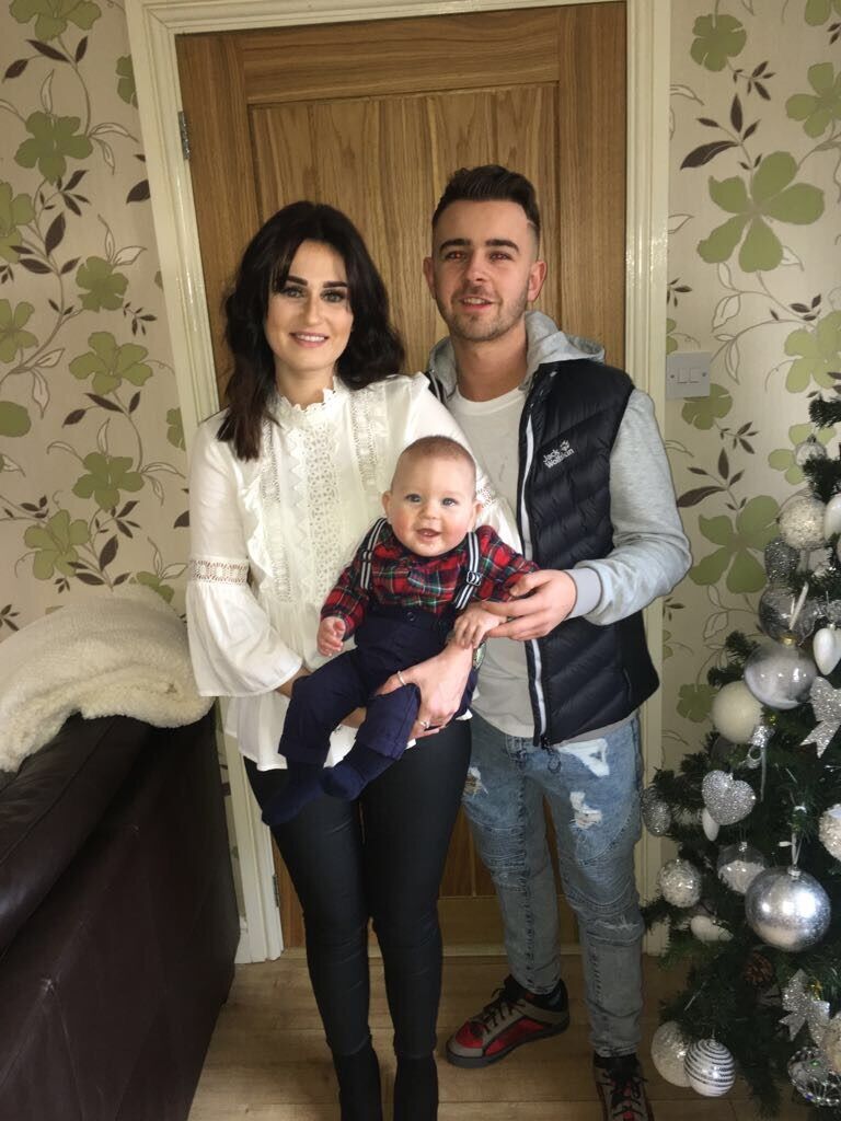 Our first family Christmas, as we said goodbye to living in Lancaster!