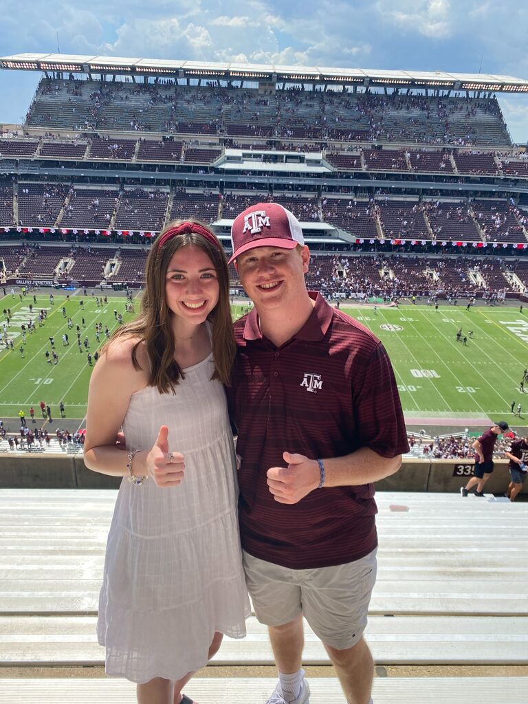 First TAMU game together with many more to come