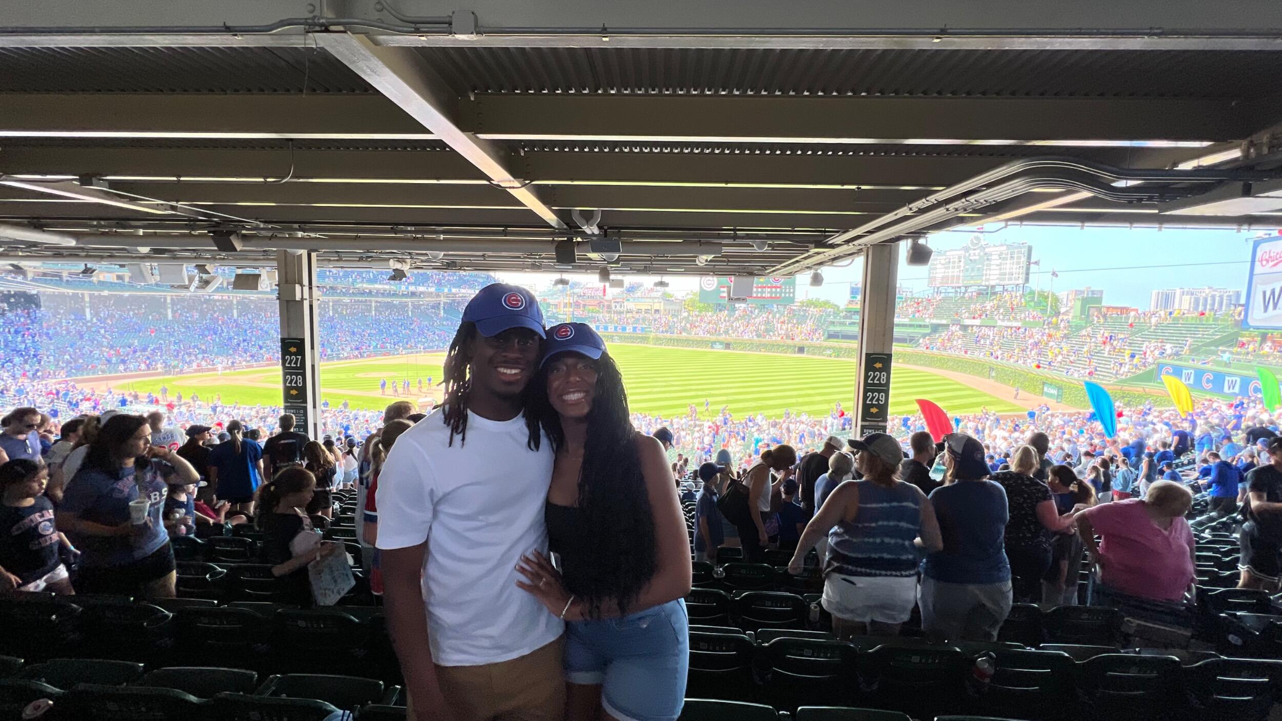 Chicago Cubs baseball game 