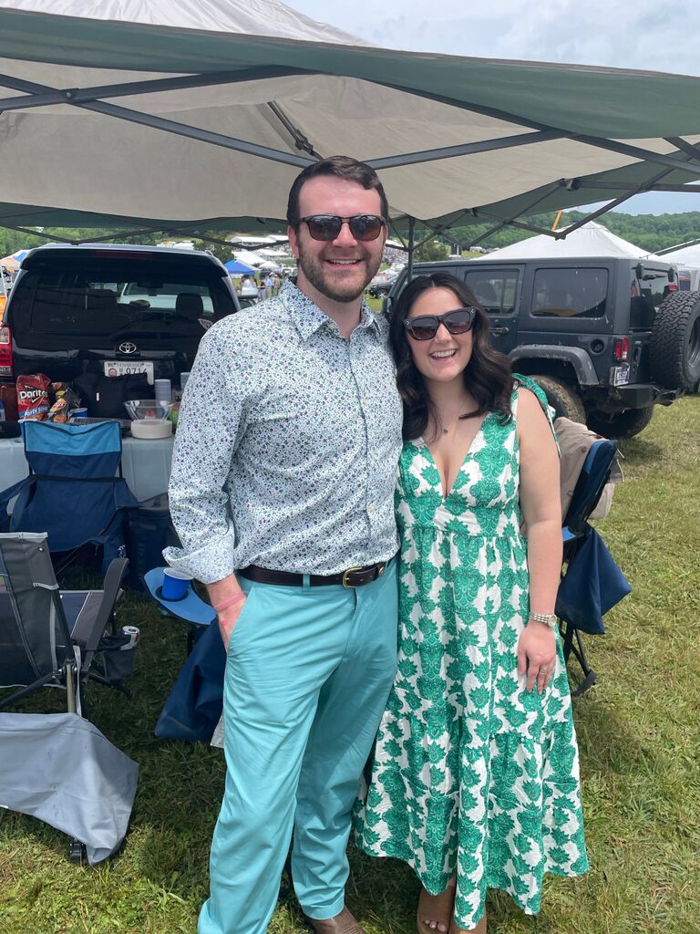 Steeplechase! Also the day Jesse told all our friends he was proposing!