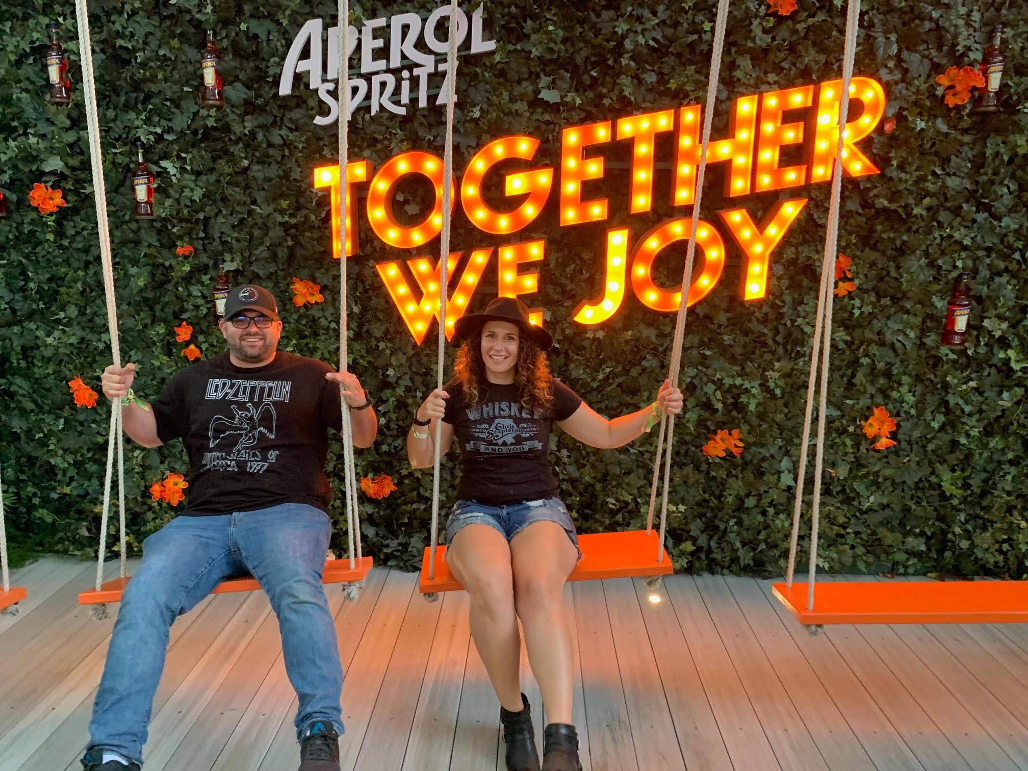 First music festival together - BottleRock in Napa Valley