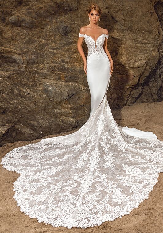 knee length dresses for ladies Mariella (V1708) – Lotus Bridal