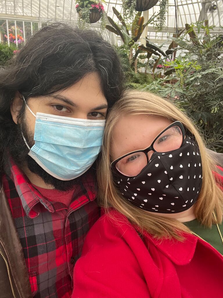 Valentine's Day date at Phipps Conservatory!