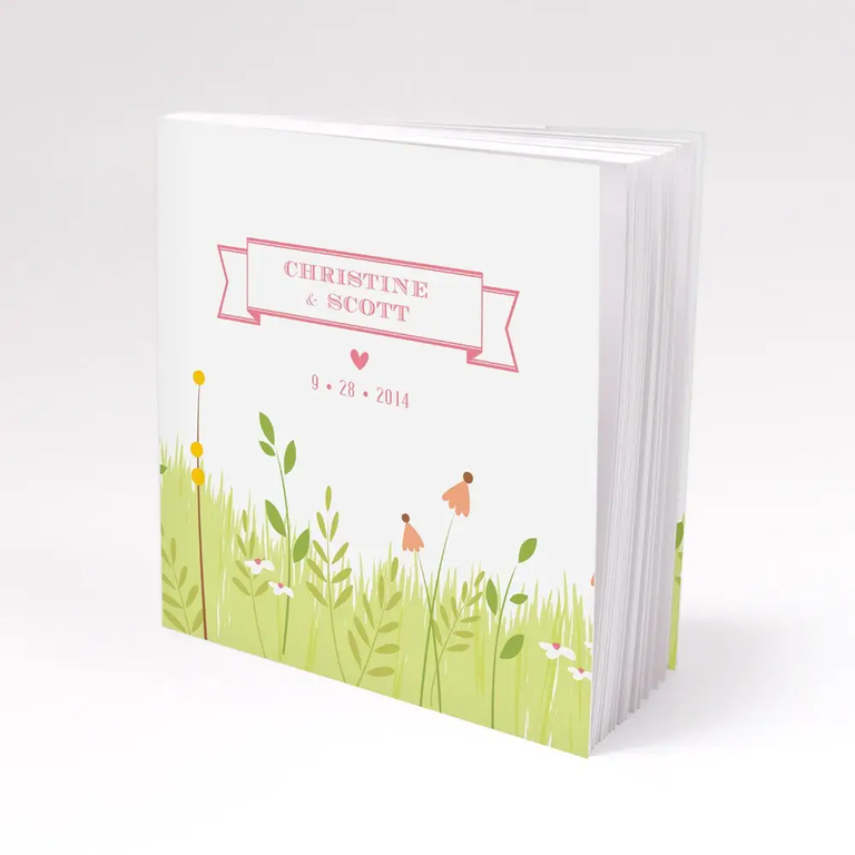 Personalized wedding notebook party favors