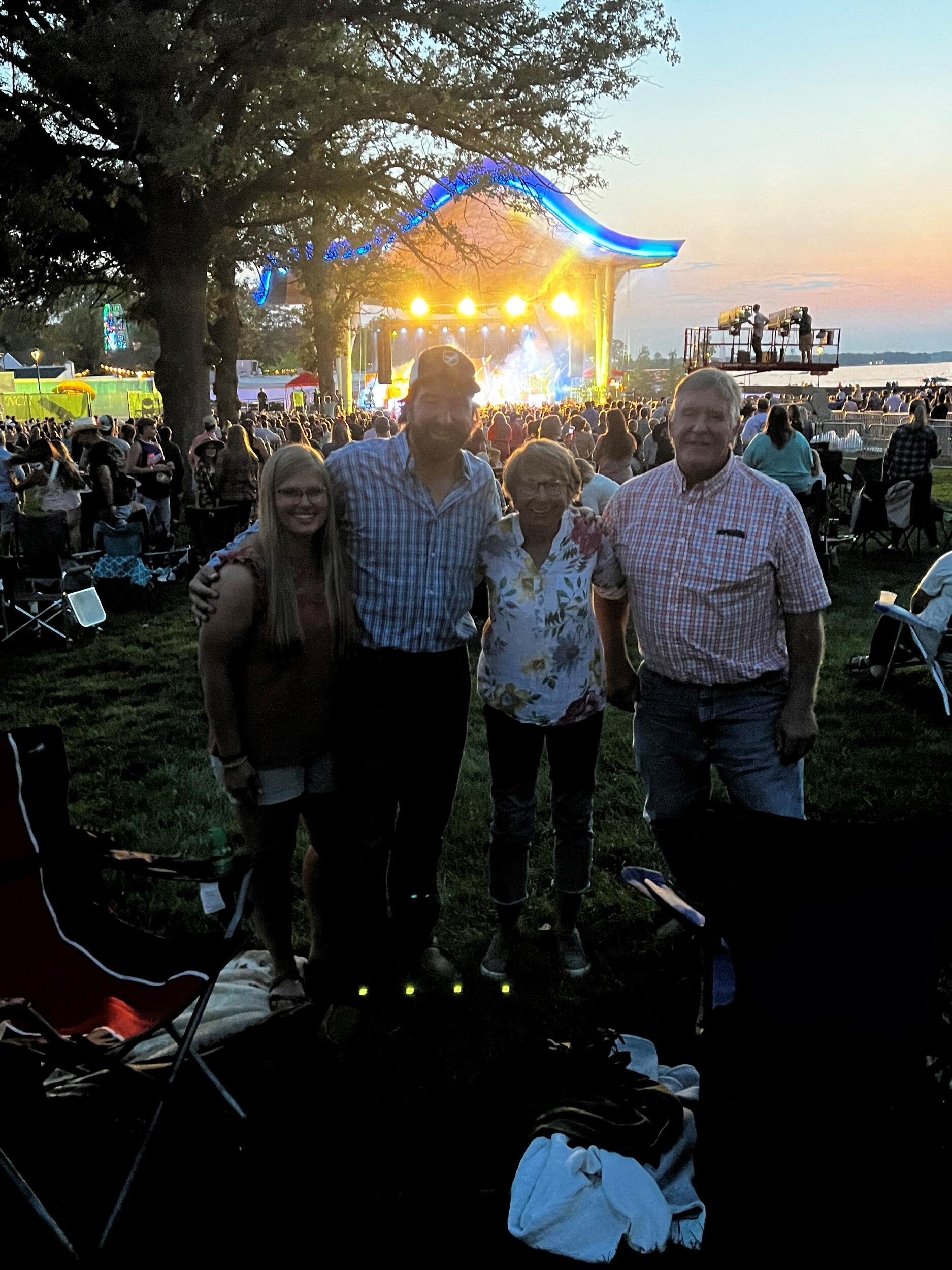 Concert at the lakes