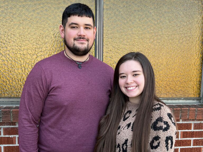 We attend church every Sunday and Wednesday with his family!