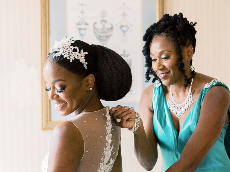 Mother of the bride deals hair accessories