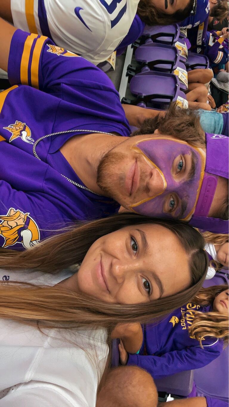 Our first Minnesota Vikings Game