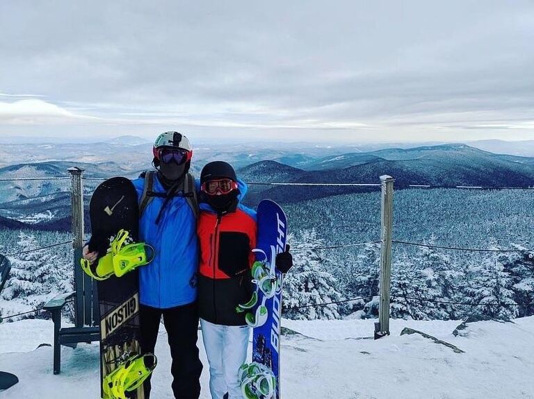 SNOWBOARDING TRIP:
We took our first big snowboarding trip to Mt. Killington, VT... The first of so many memories at this mountain