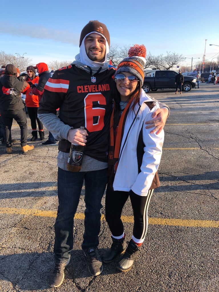 Making Mike like the browns as much as I do!