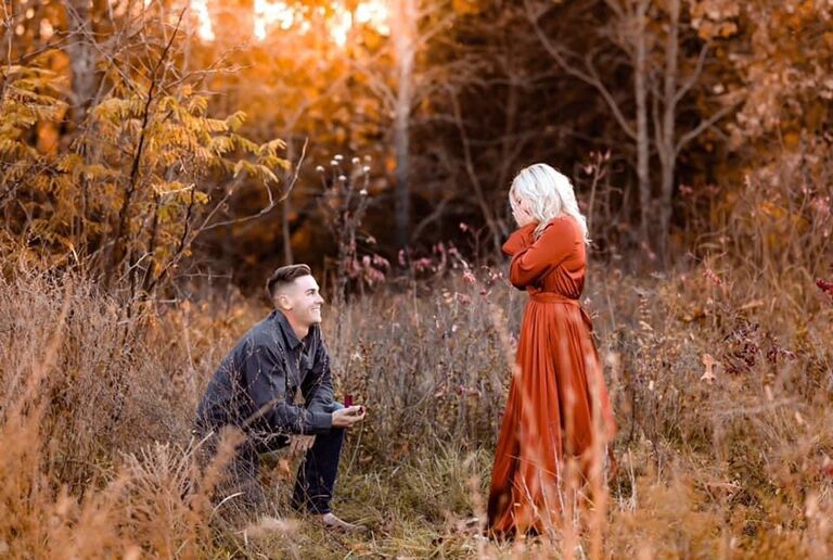 Dillon finally pops the question!!