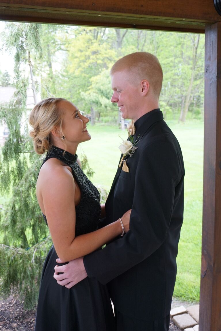 Brooke's senior prom and Eric's junior prom.
