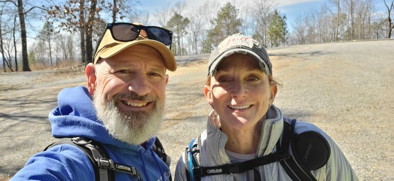 Training hike for Make-A-Wish.