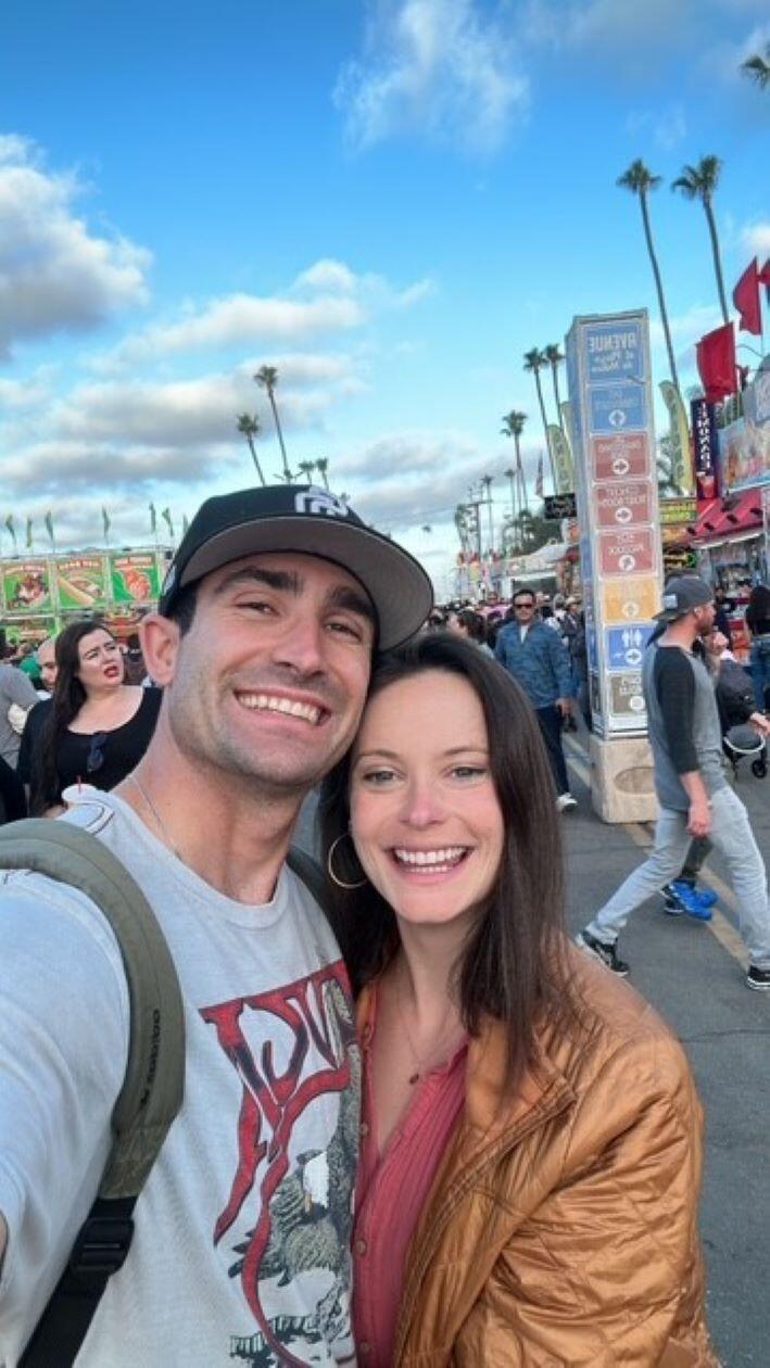 Funnel cakes, roller coaster rides, and a really good time at the Del Mar Fair :)