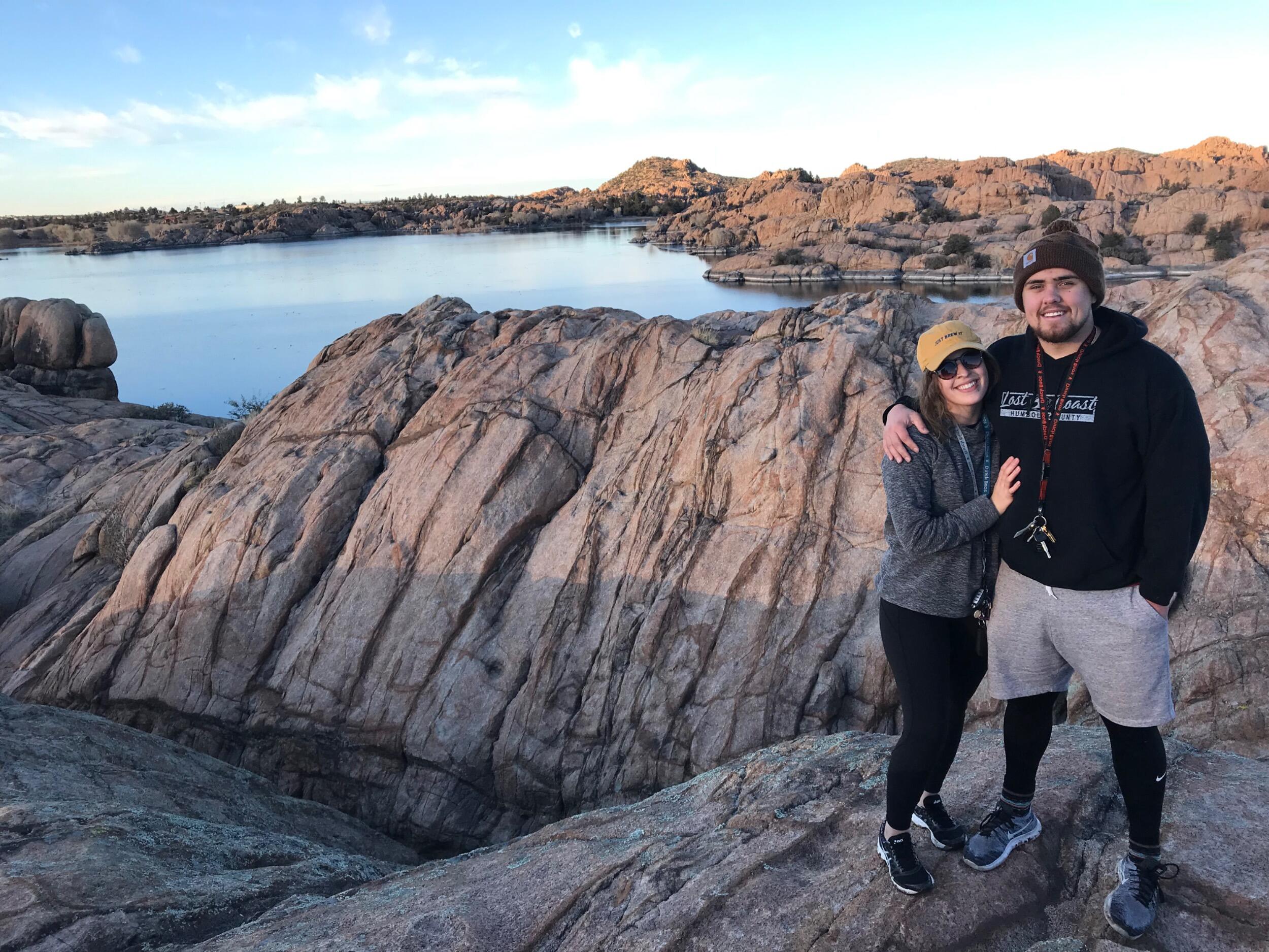 First hike in Prescott, AZ