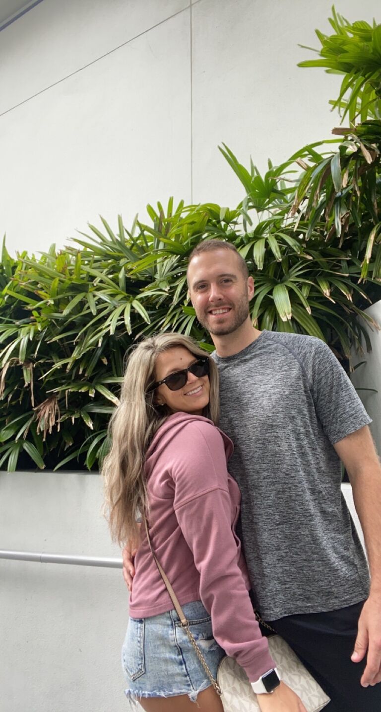 Flew straight to Sarasota FL after the wedding for a mini trip