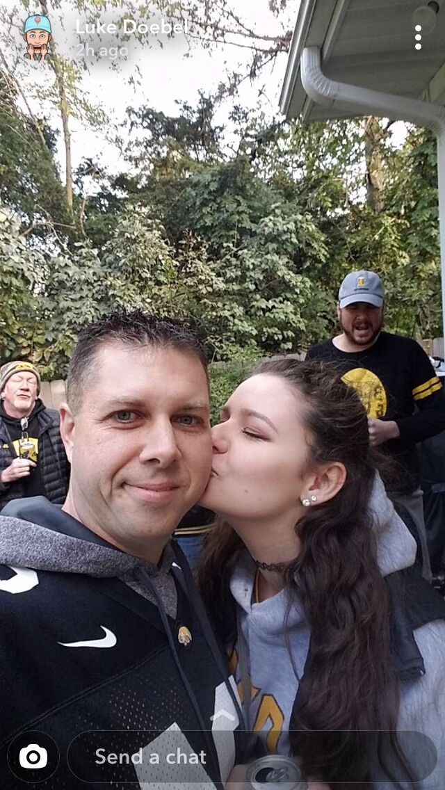 First tailgate - Go Hawks! 